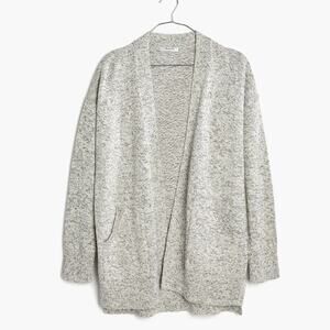 Madewell Midland Open Front Cardigan Sweater Speckled Size XXS